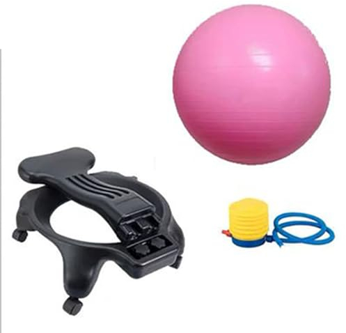Homnova Balance-Ball-Stuhl Für Das Büro Von Erwachsenen, Balance-Ball-Stuhl, Für Einfache Bewegung, Ergonomischer Stabilitätsstuhl Mit Luftpumpe,003