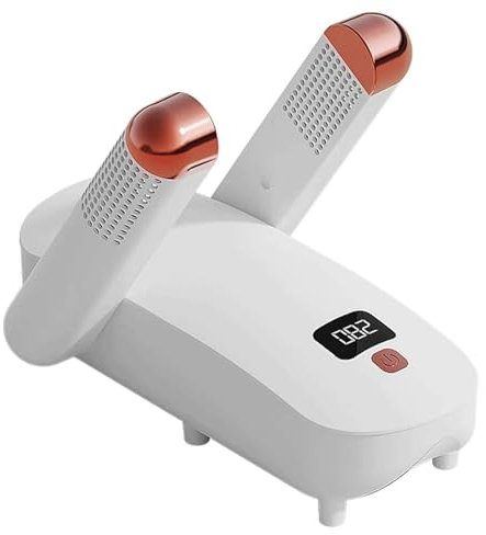 Electric Shoe Dryer Telescopic Rack Boot Dryer with 120 Min Timer Shoe Wiper Rack Home Foot Dryer Heater Quick Boot Warmer