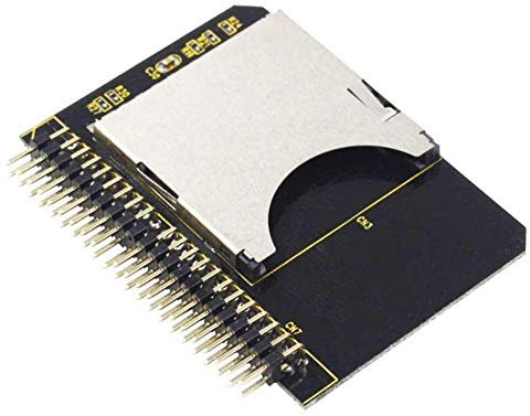Osmond Adattatore IDE da a 2,5 Scheda Adattatore IDE 44 Pin Convertitore 44 Pin Convertitore Scheda di Memoria SDHC/SDXC/MMC per PC Laptop