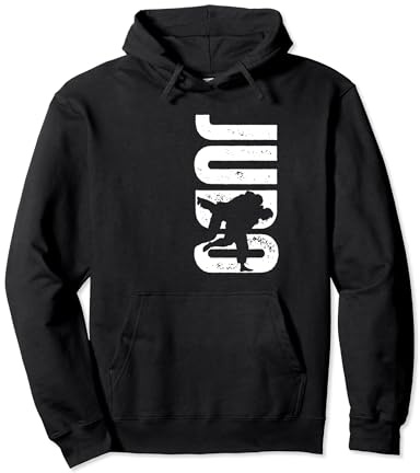 Judo Coach Vintage vieilli Judo Sweat à Capuche