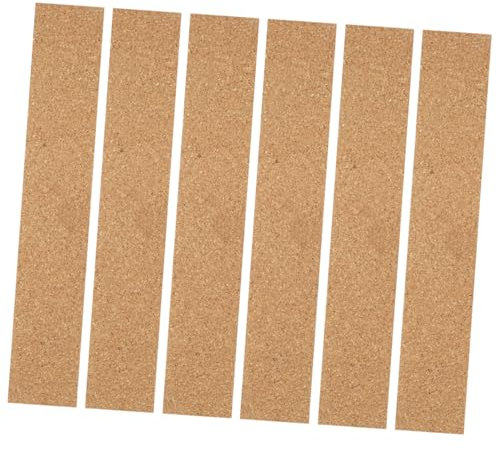 VINTORKY 6stücke Teiliges Selbstklebendes Memo-boards Für Büro Und Zuhause Pinnwandstreifen Für Notizen Fotos Beklebung Glatten Wänden Einfache Anbringung Klassisches Design