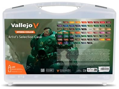 AV Vallejo Xpress Color Set - Artist's Selection Case