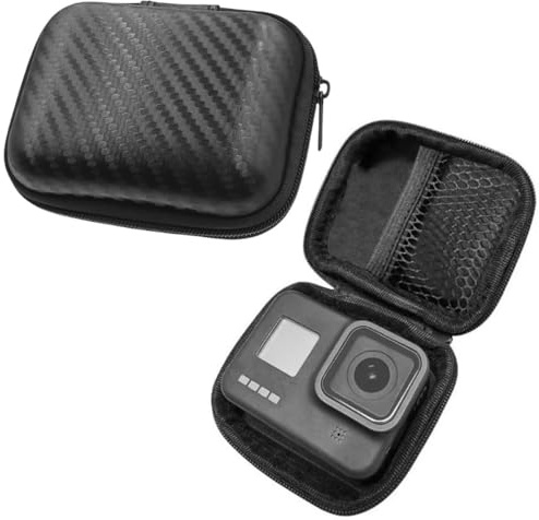 RALSPEC Padded Storage Hard Carry Case Compatible with GoPro Hero 13/12/11/10/9/8/7/6 Black & DJI Action 5 Pro/4/3 Insta 360 Ace Pro Camera Go Pro
