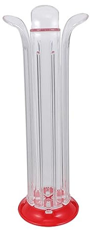 VINTORKY Set Trancheur Fruits Et Légumes Pratique Coupe Tomate Cerise Ajustable Pour Salades Pizza Transparent Portable Et Facile à Nettoyer