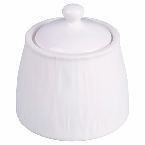 Horeca Zuckerdose mit Deckel 190 ml Porzellan