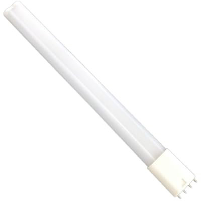 JCKJWL LED Bulb 360° Luminous Horizontal Tube Lamp 12W 2G11 Bar Tube 4PIN Aluminum 320mm Large Area Lighting(Warm White 3000K)