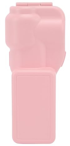 Denash Caso Protector de la Cubierta de la Cámara, Ajuste para el Bolsillo 3, Lente de Cabeza Integrada y Protector de Pantalla, Compatible con Montaje Magnético, a Prueba de Polvo, a (Rosado)