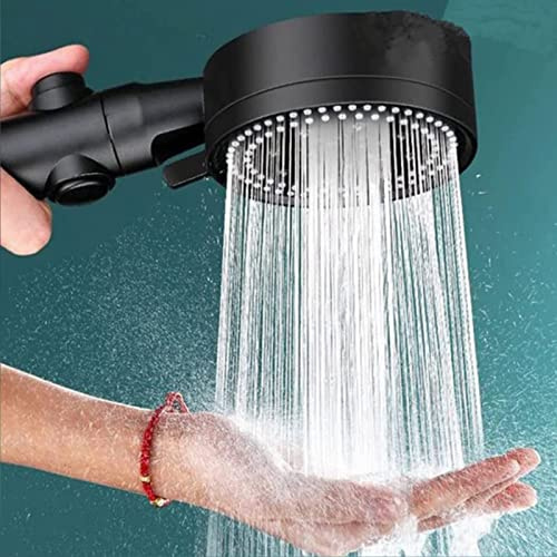 Douche à haute pression multifonctionnelle avec 5 modes douchette main interrupteur ON OFF économie d eau facile installer