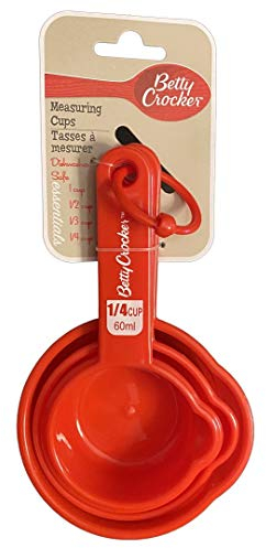 Vasos medidores - 4 pc,(Betty Crocker)