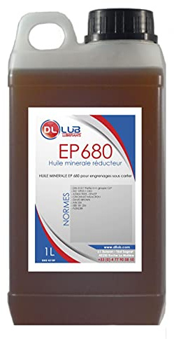 DLLUB - HUILE MINERALE RÉDUCTEUR EP 680-1 litre