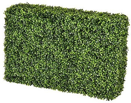 Vickerman Everyday 24 Artificial Boxwood Hedge - UV Resistant for Indoor or Outdoor Use - Home Backyard Wedding Garden Decoration - Maintenance Free Hedge