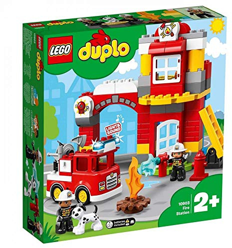 LEGO DUPLO Town Fire Station 10903 Building Blocks (76 Pieces)
