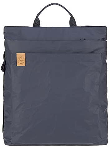 LÄSSIG Baby Wickelrucksack Wickeltasche inkl. Zubehör nachhaltig produziert/Green Label Tyve Backpack, blau