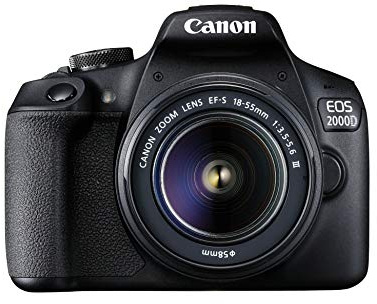 Canon EOS 2000D + EF-S 18-55mm III + EF 75-300mm III