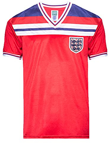 Score Draw England 1982 World Cup Finals Retro Shirt