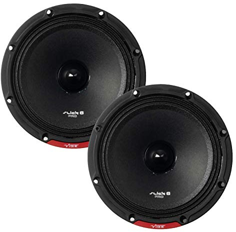 VIBE Audio VIBE SLICK Pro Audio 6.5 Midrange Speaker - Sold in pairs without grilles
