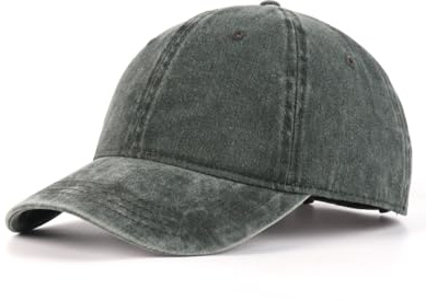 Zylioo Vintage basebollkeps i XL/XXL, keps för stora huvuden, pigment, basebollkeps, tvättad bomull, använd look, tvättbar, XXL