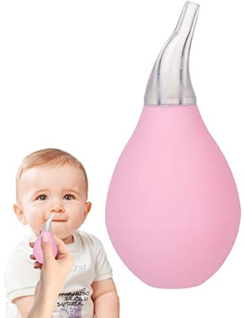 Xiaoxin Baby-Nasensauger, Neugeborenen-Nasenlochreiniger, Silikon-Baby-Nasensauger, Baby-Sicherheitszubehör, wiederverwendbar, zur Linderung von verstopfter Nase bei Säuglingen