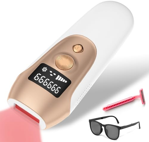 FELOOW IPL Appareil d'épilation pour homme et femme à la maison pour aisselles, jambes, bras, ligne bikini, modèle S3