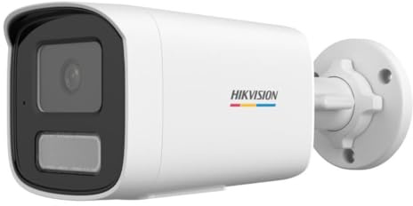 Camera de supraveghere IP Bullet 4MP ColorVu Hikvision DS-2CD1T47G2H- LIU(2.8MM), lentila fixa 2.8mm, iluminare: Color: 0.001 Lu