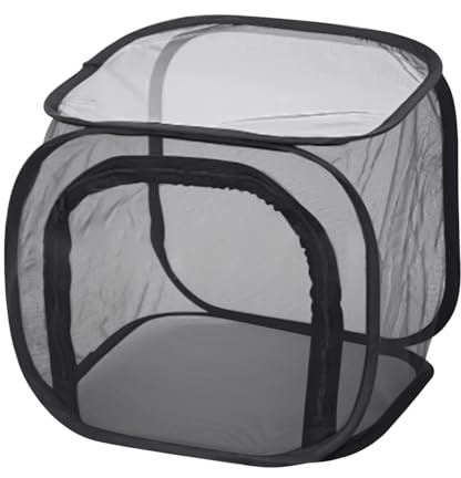 Pflanzenabdeckung – Netzabdeckung CAGE | Atmungsaktiver Gartenschutz mit Reißverschluss | leichte Insektenbarriere für Gemüse, Blaubeeren, Sträucher und Gewächshaus
