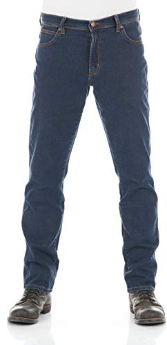 Wrangler Herren Texas Slim Pants, Blue (Cross Game 11U), 32W / 30L