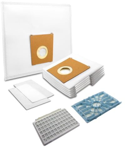 MisterVac 20 x Staubsaugerbeutel + Filter kompatibel mit Bosch BGB75X494 Serie 8