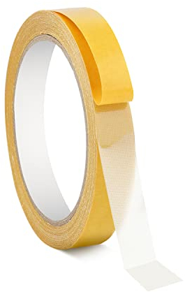 15mm Nastro Biadesivo Extra Forte in Tessuto, Resistente Super Adesivo Nastro Biadesivo Multifunzionale Nastro di Montaggio Biadesivo per Casa Ufficio Scuola Artigianato (Lunghezza 10m)