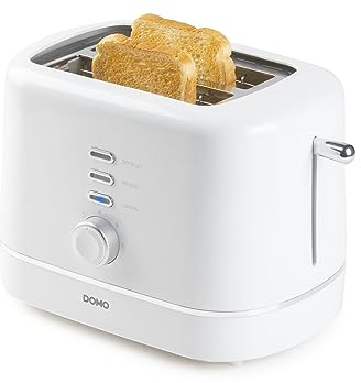 GRILLE-PAIN DO964T 2 FENTES 800W 3 TOUCHES DE FONCTION BLANC