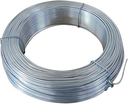 MED – Filo di Ferro Zincato per Recinzioni – Rotolo da 100 Metri per Rete Metallica – Diametro 1,00 mm – Flessibile, Resistente alla Corrosione – Vari Diametri Disponibili (ZINCATO)