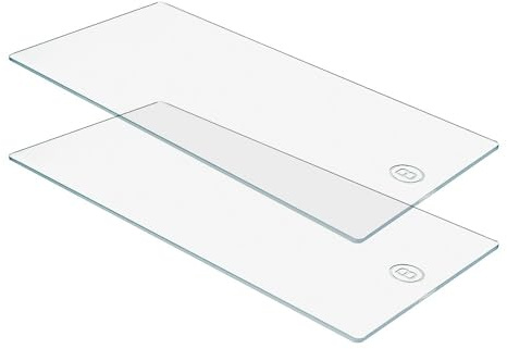 Ideen mit Herz Kunststoffplatten B | Für Präge- & Stanzmaschine | Extra lang | 15 cm x 30 cm | 0,3 cm dick | 2 Stück