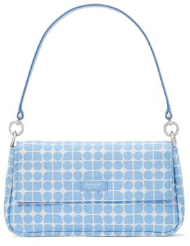 Kate Spade New York Noel Jacquarded Fabric Lola Convertible Crossbody, Astral Blue Multi, Astral Blue Multi, One Size