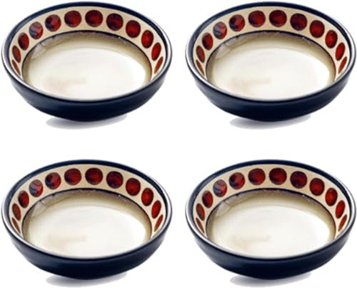 mixing bowls,glass mixing bowls,Tapas bowls,ceramic dish,Japanese Style Ceramic Sauce Dish Seasoning Dishes Dipping Bowl Suitable for Holding Dipping sauces Garlic Chili Oil Salt Dessert Snack(Color :