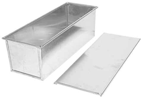 VILLFUL Stampo Per Pane in Lega Di Alluminio Coperchio Per Uso Domestico E Professionale Antiaderente Facile Da Pulire