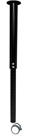 Heavy Duty Telescopic Furniture Leg with Caster Wheels for Kitchen Countertop Working Desk Bar Dresser Metal Support Leg with Screws