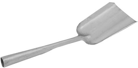 IMIKEYA Pala para cenizas de chimenea: pala de mano para carbón, para estufa de leña, para cenizas de chimenea