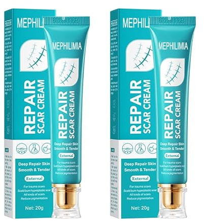 Scar Cream for Scars of All Types Scar Ointment for Beautiful Skin Cosmetic Scar Care Scar Gel for Children & Adults Scar Ointment Reduces Scars Visibility Reduces Tissue Tension Itching