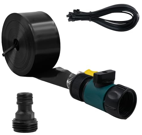 Irrigatore per prato a trampolino, tubo spray per esterni da 12 m, per trampolino, accessorio per il divertimento estivo in giardino, giochi per bambini, raffreddamento all'aperto, facile collegamento