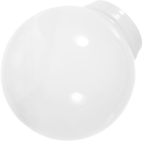 HAPINARY Pantalla Quitar Instalar Exterior Adecuado de Fácil y Acrílica Lechosa Esférica Lámpara para Decoración de Patio y Jardín