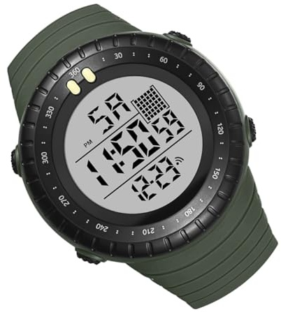 Toyvian Reloj Digital Deportivo para Hombre Pantalla Táctil, Alarma y Resistencia al Agua, Diseñado para Natación y Uso en Ambientes Acuáticos Color Aleatorio