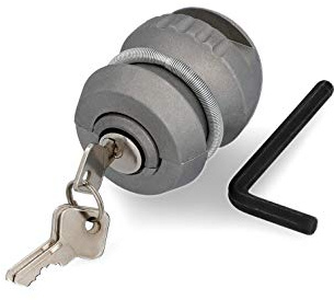 Cartrend 70137 Anti-vol d'attache remorque avec serrure