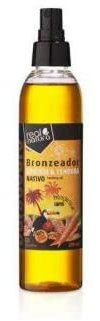 Real Natura - Óleo Bronzeador Urucum + Cenoura - Bronceado Intenso y Seguro LSF15 - Hidratación con Ingredientes Naturales - Resistente al Agua - 100 ml
