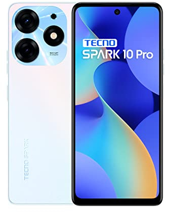 Tecno Spark 10 Pro 17,3 cm (6.8) Double SIM Android 13 4G USB Type-C 8 Go 128 Go 5000 mAh Blanc