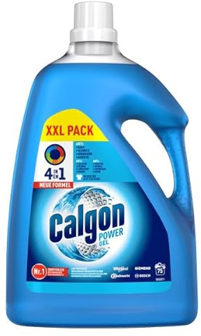 Calgon Power Gel 4 in 1 - Efficace contro calcare, sporco, odori e corrosione - Addolcitore protettivo per lavatrice - 1 x 3,75 l