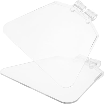 2st Mühlenschutz Austausch Des Schleiferschutzes Schutzschild-set Für Tischschleifer Schleifer-schutzschild Schutzschilde Für Schleifmaschinen Augenschutz Rostfreier Stahl Plastik