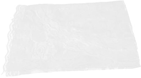 SAFIGLE Braut Spitzenschleier Kopfbedeckung Transparente Spitze Hochzeitsschleier Damen Spitzenbedeckung für Hochzeitsfoto-requisite