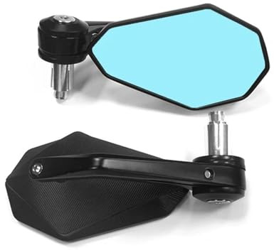 Moto Specchietto Specchietto Retrovisore Per Estremità Manubrio Per CFMOTO 250NK 250 NK, Estensione Laterale, Vetro Trasparente Retrovisore Specchietti
