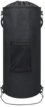 Bote De Basura Automotriz Grande- Contenedor De Basura Plegable Impermeable De 15 Galones Para Botes Y Vehículos Recreativos, Soporte Para Bolsas De Basur Para Exteriores De Alta Resistencia Con Cord