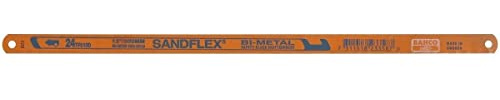 Connect 32402 Bahco Sandflex Hacksaw Blade 32tpi Box 100,Orange/Black | Bahco 3906 Sandflex 300mm bi-metal hacksaw blades, 32 TPI, pack of 100 in box, shatterproof for reliable metal cutting.
