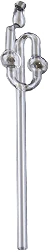 Gärröhrchen aus Glas L = 220 mm Ø 7 mm Korken Weinballon Gäraufsatz 3 Stück